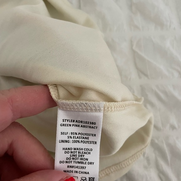 Astr the label one shoulder neck tie midi dress - Picture 10 of 12